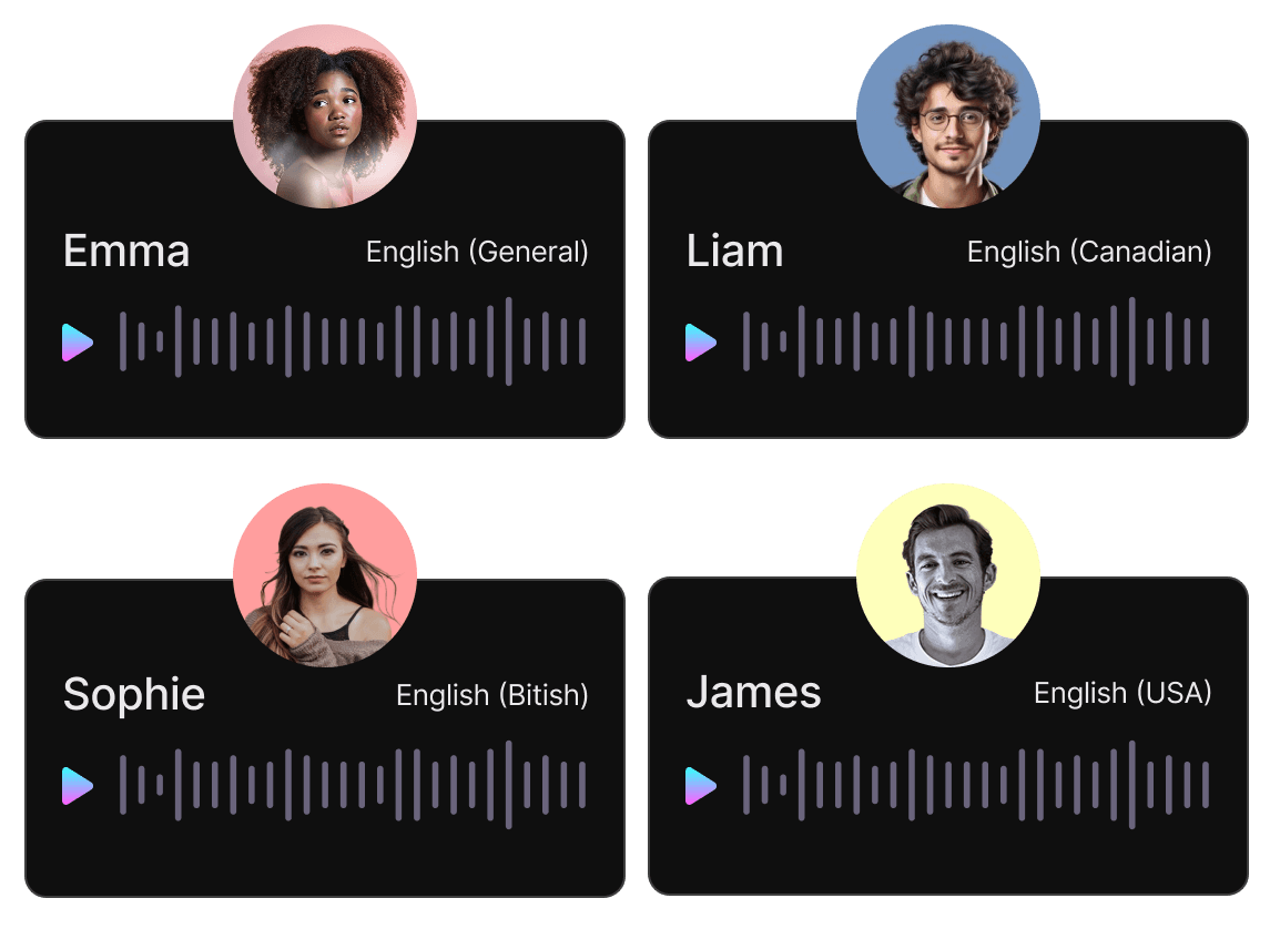 Studio Quality Voices for Podcasts and Stories