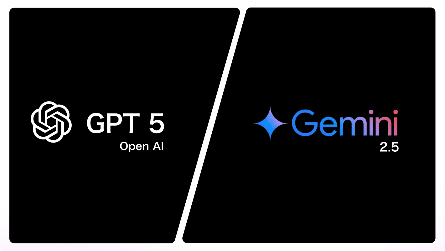 Google Gemini 2.5 vs. OpenAI ChatGPT‑ 5