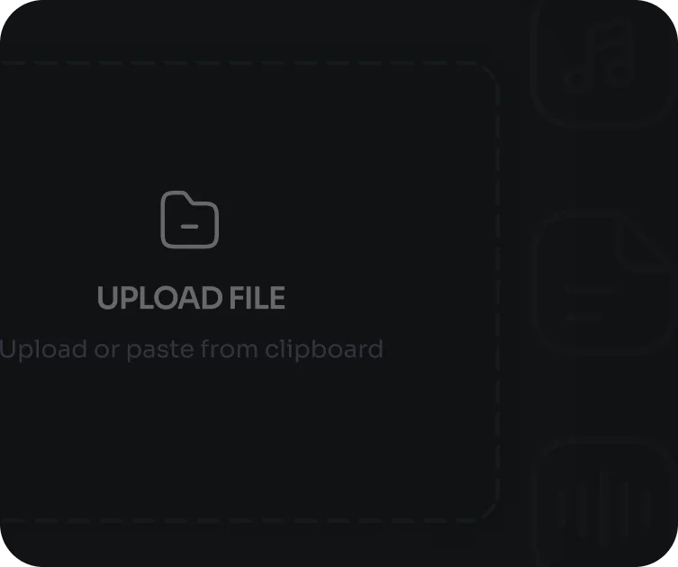 Add Script or Audio